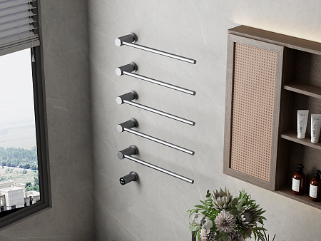 Аккорд П5 500х800 электро Полотенцесушитель TERMINUS Оружейная сталь Черногорск - фото 5 Аккорд П5 500х800 электро Полотенцесушитель TERMINUS Оружейная сталь Черногорск - фото 5